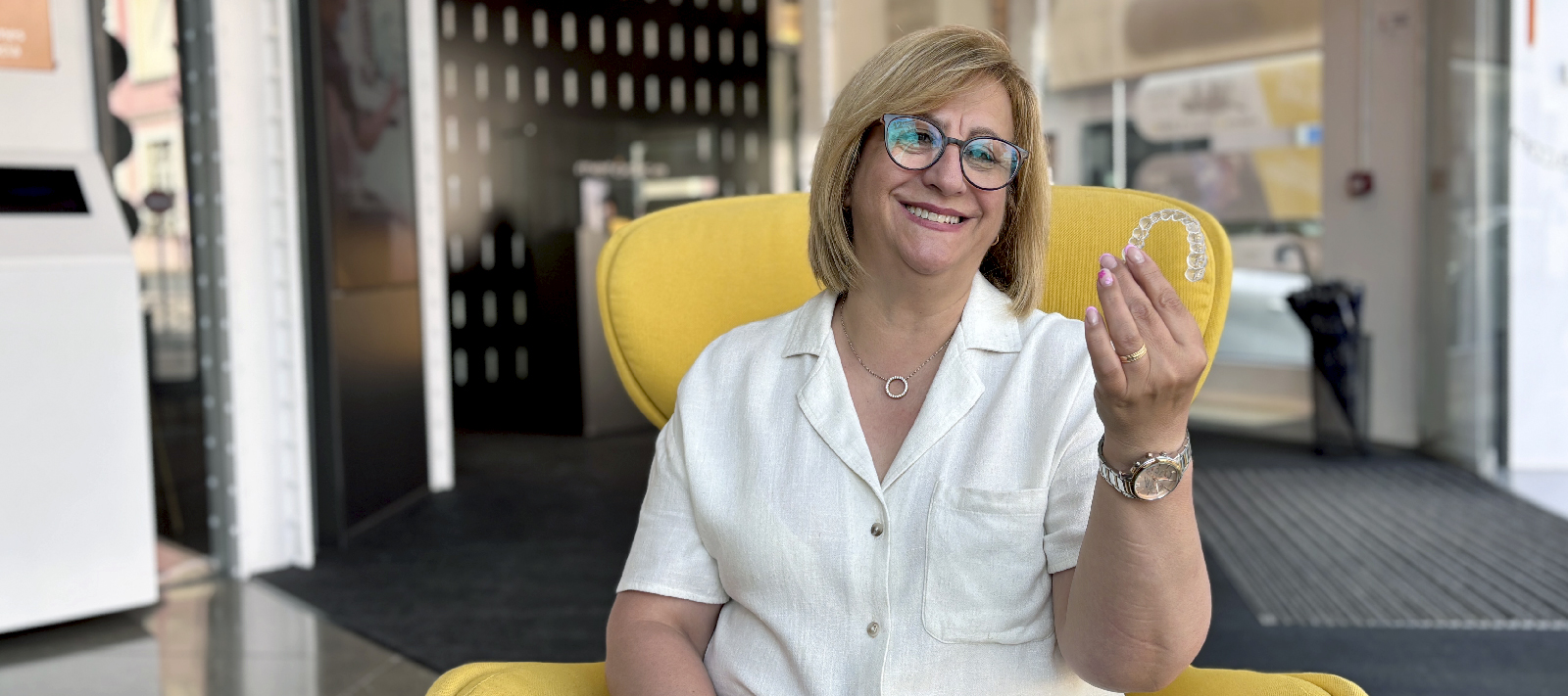 Paciente de Ortodoncia invisible para adolescentes y adultos