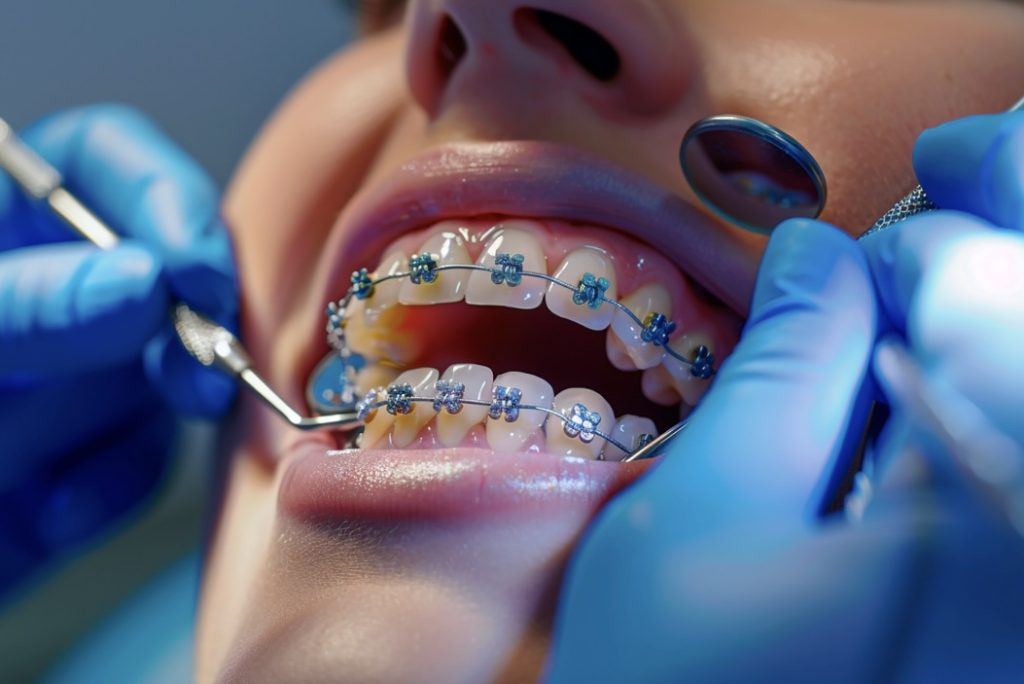 brackets metálicos ortodoncia invisible